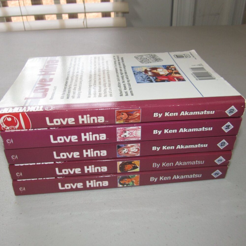 Love Hina Manga Lot Vol 2 3 10 13 14 | Ken Akamatsu | Tokyopop Anime Manga - Picture 3 of 3